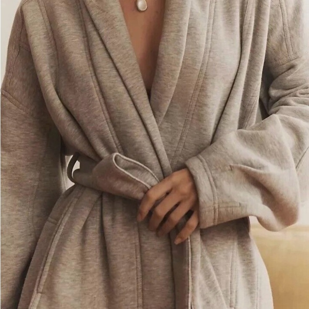 Anthropologie Daily Practices Double Jump Wrap Jacket